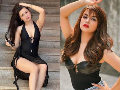 Avneet Kaur raises the temperature in swimsuit