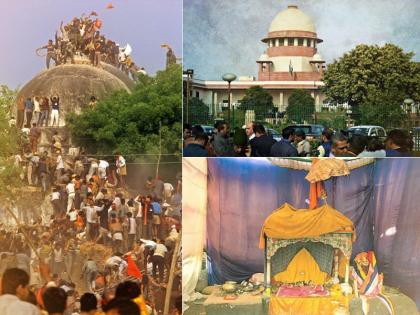 Ramlala Virajman's lawyer told the Supreme Court - Before the Babri Masjid there was a "grand" temple at the disputed site | रामलला विराजमान के वकील ने सुप्रीम कोर्ट में बताया- बाबरी मस्जिद से पहले विवादित स्थल पर ‘‘भव्य’’ मंदिर था