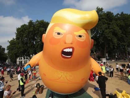 Baby Trump balloon gets permit for July 4 event in DC | बेबी ट्रंप बैलून को 4 जुलाई के लिए मिली अनुमति, पहले भी विरोध के लिए किया गया है इस्तेमाल