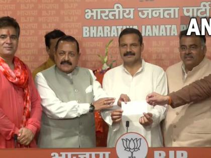 Former MLA Balwant Singh Mankotia joins Bharatiya Janata Party in Delhi from Jammu's Udhampur | उधमपुर से पूर्व विधायक बलवंत सिंह मनकोटिया बीजेपी में शामिल, केंद्रीय मंत्री जितेंद्र सिंह ने किया स्वागत