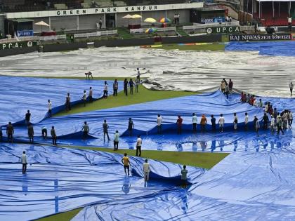 India vs Bangladesh Highlights, 2nd Test Day 2 BAN 107/3 Play called off due rain without a single ball bowled | India vs Bangladesh Highlights, 2nd Test Day 2: बुरी खबर!, दूसरे दिन 1 भी गेंद नहीं?, बारिश ने मजा किया किरकिरा, खेल रद्द