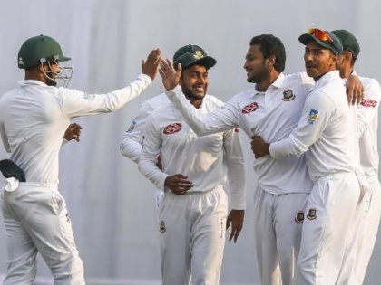 Bangladesh vs West Indies 2nd Test: Bangladesh dismissed West Indies for 111 in second Test in Dhaka | BAN vs WI, 2nd Test: बांग्लादेश ने विंडीज को 111 रन पर समेटा, पहली बार दिया फॉलो ऑन