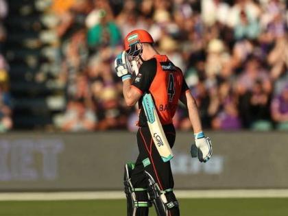 Cameron Bancroft Disappoints On Return From Ban, got out on 3rd ball in Big Bash League | नौ महीने के बैन के बाद फ्लॉप रही कैमरन बैनक्रॉफ्ट की वापसी, तीसरी ही गेंद पर हुए आउट