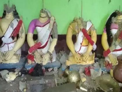 Bangladesh did not allow Hindus to celebrate Durga Puja, idols were broken at many places | बांग्लादेश में हिंदुओं को दुर्गा पूजा मनाने की इजाजत नहीं, लगाया गया जजिया कर, कई स्थानों पर तोड़ी गईं मूर्तियां