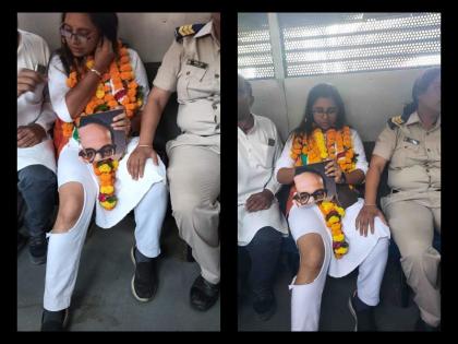 Deputy Collector Nisha Bangre, who was going to Chief Minister's residence, was arrested | मध्य प्रदेश: मुख्यमंत्री निवास जा रही डिप्टी कलेक्टर निशा बांगरे को किया गिरफ्तार