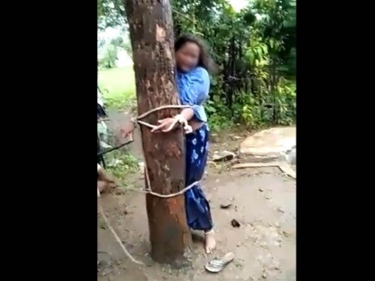 Rajasthan Banswara viral Video atrocities against women | Video: क्रूरता की सारी हदें पार, राजस्थान के बांसवाड़ा में पेड़ से बांधकर महिला की बेरहम पिटाई, देखें वीडियो