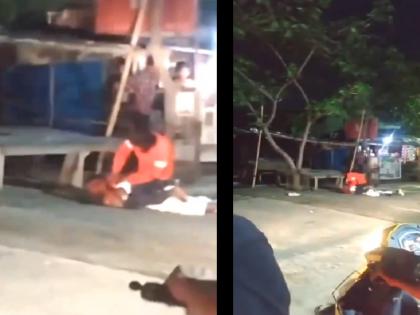 slit a man throat in Bareilly Goes Viral UP Police Respond | Watch: बरेली में बवाल... बीच सड़क पर आदमी का गला काटने का प्रयास, बेखौफ आरोपी की कारतूत कैमरे में कैद