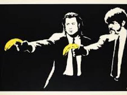 Banksy's public concern in art and Cattelan's banana | कला में बैंक्सी का लोक सरोकार और कैटेलान का केला