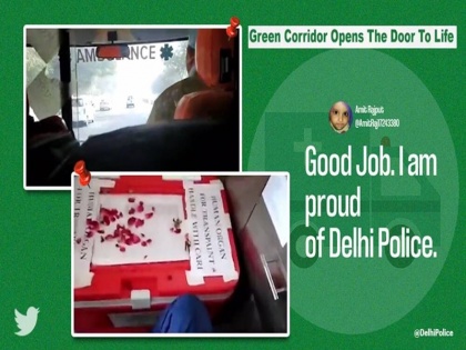viral videos show how Delhi Traffic Police green corridor beats jams transports lungs to hospital in 16 minutes | महज 3 घंटे में अहमदाबाद से दिल्ली पहुंचा ब्रेन डेड व्यक्ति का फेफड़ा, एयरपोर्ट से साकेत स्थित मैक्स तक ग्रीन कॉरिडोर बना मरीज की बचाई गयी जान