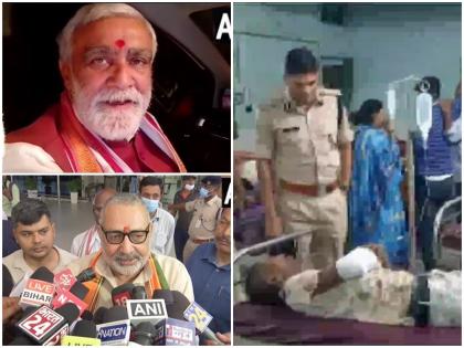 Begusarai shooting 11 people one killed Ashwini Choubey Giriraj singh attack Nitish kumar | बेगूसरायः बाइक सवारों ने 11 लोगों को मारी गोली, एक की मौत, भाजपा नेताओं ने नीतीश कुमार को घेरा