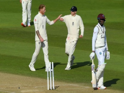 England vs West Indies, 1st Test: Ben Stokes shines, but England trail by 99 runs on Day 3 | ENG vs WI, 1st Test: तीसरे दिन बेन स्टोक्स ने गेंद से बिखेरी चमक, पर इंग्लैंड वेस्टइंडीज से 99 रन पीछे