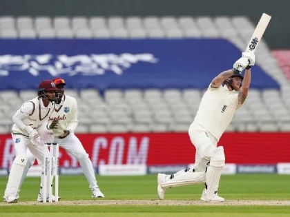 Ben Stokes hits a 'ridiculous six' during his century on Day 2 of Manchester Test vs West Indies | ENG vs WI: बेन स्टोक्स ने जड़ा वेस्टइंडीज के तेज गेंदबाज के खिलाफ 'अजीबोगरीब' छक्का', फैंस रह गए हैरान, देखें Video