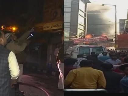 Fire broke out at a shop in Bhajanpura Market in Delhi | दिल्ली के भजनपुरा मार्केट में लगी भीषण आग, मौके पर पहुंची 19 दमकल की गाड़ियां Fire broke out at a shop in Bhajanpura Market in Delhi | दिल्ली के भजनपुरा मार्केट में लगी भीषण आग, मौके पर पहुंची 19 दमकल की गाड़ियां