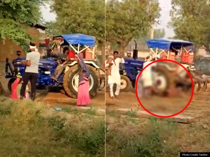 Tractor ran over his body 8 times young man died instead of helping people kept making videos | 8 बार शरीर पर चलाया ट्रैक्टर, युवक की हुई मौत, मदद की बजाय लोग बनाते रहे वीडियो