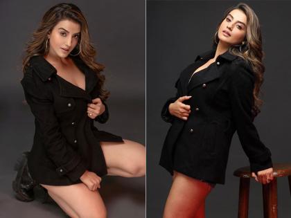 भोजपुरी एक्ट्रेस अक्षरा सिंह ने ब्लैक ड्रेस में लगाया ग्लैमरस का तड़का, शेयर की तस्वीरें