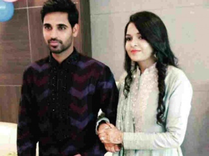 Team India's fast bowler Bhuvneshwar Kumar becomes daughter's father blessed wife nupur | टीम इंडिया के तेज गेंदबाज भुवनेश्वर कुमार बने बेटी के पिता, सोशल मीडिया पर बधाई