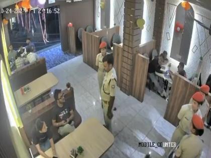 Bihar Police Officer Misbehaves With Brother-Sister Duo At Restaurant In Katihar; CCTV Footage Viral | 'बहन है तो क्या हुआ, गर्मी कम दिखाओ': रेस्टोरेंट में बिहार पुलिस अधिकारी द्वारा भाई-बहन के साथ की बदतमीजी करने का वीडियो वायरल | WATCH