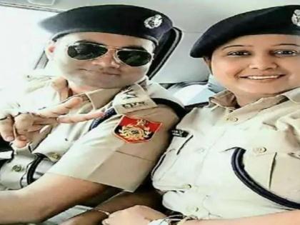 Woman police officer sdpo reshu krishna wear ips uniform her husband pmo photo viral in uniform created a stir | बिहार में महिला पुलिस अधिकारी ने पति को रातों-रात बना दिया IPS, यूनिफार्म में फोटो वायरल, मचा हड़कंप Woman police officer sdpo reshu krishna wear ips uniform her husband pmo photo viral in uniform created a stir | बिहार में महिला पुलिस अधिकारी ने पति को रातों-रात बना दिया IPS, यूनिफार्म में फोटो वायरल, मचा हड़कंप