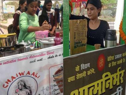 Patna 'Graduate Chaiwali' 'Atmanirbhar Chaiwali' English speaking girls making splash inspired PM narendra Modi self-reliant India | पटनाः 'ग्रेजुएट चायवाली’ के बाद अब 'आत्मनिर्भर चायवाली’, धमाल मचा रहीं ये इंगलिश स्पीकिंग लड़कियां, पीएम मोदी के आत्मनिर्भर भारत से प्रेरित, जानिए Patna 'Graduate Chaiwali' 'Atmanirbhar Chaiwali' English speaking girls making splash inspired PM narendra Modi self-reliant India | पटनाः 'ग्रेजुएट चायवाली’ के बाद अब 'आत्मनिर्भर चायवाली’, धमाल मचा रहीं ये इंगलिश स्पीकिंग लड़कियां, पीएम मोदी के आत्मनिर्भर भारत से प्रेरित, जानिए
