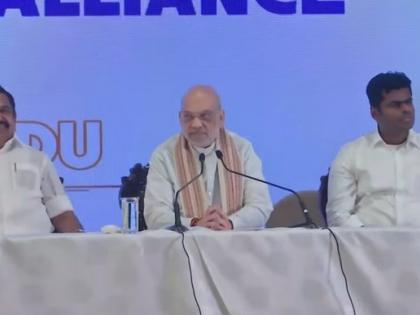 Tamil Nadu Vidhan Sabha elections 2026 BJP-AIADMK alliance Amit Shah says people vote DMK's corruption law and order issues see video | Tamil Nadu Vidhan Sabha elections 2026: भाजपा-एआईएडीएमके के बीच गठबंधन, चेन्नई में अमित शाह ने की घोषणा, देखें वीडियो