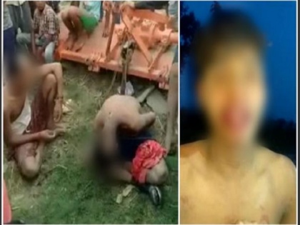 3 youths accused of molesting teenage girl in ballia shaved heads arrested | 15 साल की लड़की के साथ गंदी हरकत करते पकड़े गए 3 युवक, गांव वालों ने बांधकर पीटा, मुंडवाया सिर