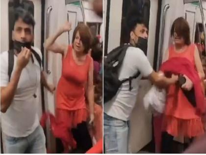 Ex-Bigg Boss Fame Bobby Darling Hits Passenger, Hurls Abuses Inside Delhi Metro As CISF Personnel Rushes To Intervene | Video: बिग बॉस फेम बॉबी डार्लिंग ने दिल्ली मेट्रो में यात्री को मारा, गालियां दीं, CISF कर्मी ने किया बीच-बचाव