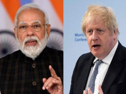 British PM Boris Johnson India tour, will reach Ahmedabad on April 21 and will meet PM Narendra Modi next day | ब्रिटेन के प्रधानमंत्री बोरिस जॉनसन 21 अप्रैल को पहुंचेंगे अहमदाबाद, अगले दिन पीएम मोदी से मुलाकात British PM Boris Johnson India tour, will reach Ahmedabad on April 21 and will meet PM Narendra Modi next day | ब्रिटेन के प्रधानमंत्री बोरिस जॉनसन 21 अप्रैल को पहुंचेंगे अहमदाबाद, अगले दिन पीएम मोदी से मुलाकात