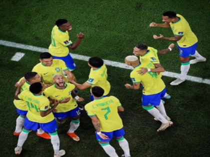 FIFA World Cup 2022 Brazil beats south korea to reach quarterfinals, neymar returns | फीफा विश्व कप: दक्षिण कोरिया को 4-1 से हराकर ब्राजील क्वार्टर फाइनल में पहुंचा, नेमार की मैदान पर दमदार वापसी