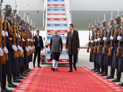 PM Modi lands in Russia’s Kazan for BRICS Summit, welcomed with ‘Hare Krishna’ bhajan | WATCH: ब्रिक्स शिखर सम्मेलन के लिए रूस के कज़ान पहुंचे मोदी, ‘हरे कृष्ण’ भजन के साथ हुआ स्वागत