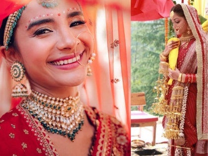 bridal saree wearing tips from bollywood actresses | पत्रलेखा से लेकर दीया मिर्जा तक, इन 3 अभिनेत्रियों से सीखिए ब्राइडल साड़ी कैरी करने के बेहतरीन टिप्स