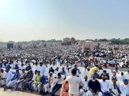 UP Assembly elections BSP chief Mayawati death anniversary party founder Kanshi Ram Huge crowd rally attack AAP, BJP, SP and Congress watch video | बसपा प्रमुख मायावती ने किया चुनावी शंखनाद, कोई काम नहीं रुकेगा, आप, भाजपा, सपा और कांग्रेस पर हमला, देखें वीडियो