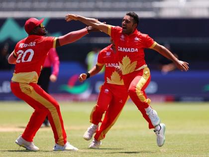 Canada vs Ireland, 13th Match T20 World Cup 2024 First win T20 World Cup Canada 137 runs more Ireland's team stuck 125 second time against Test playing country | Canada vs Ireland T20 World Cup 2024: कनाडा की टी20 विश्व कप में पहली जीत, 137 रन अधिक, आयरलैंड की टीम 125 पर अटकी, टेस्ट खेलने वाले देश के खिलाफ दूसरी बार