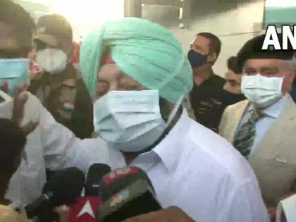 punjab amrinder singh navjot singh sidhu delhi | मैं यहां किसी नेता से नहीं मिलूंगा, घर खाली करने दिल्ली आया हूं: अमरिंदर सिंह