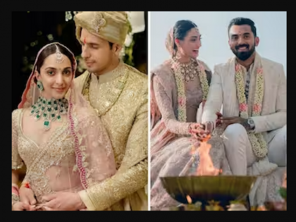 Bollywood Weddings Of 2023 Sidharth Malhotra Kiara Advani KL Rahul and Athiya Shetty | साल 2023 में ये बॉलीवुड सितारे शादी के बंधन में बंधे, इस अभिनेता ने 61 साल की उम्र में लिए सात फेरे