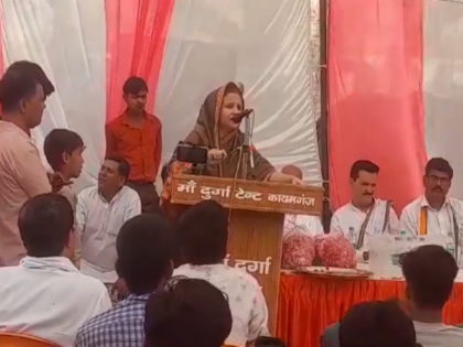 viral Video of Salman Khurshid's niece Maria Alam Khan ek saath hokar vote jihad karo | Lok Sabha Elections 2024: एक साथ होकर 'वोट जिहाद' करो...सलमान खुर्शीद की भतीजी मारिया आलम खान के विवादित भाषण का वीडियो वायरल