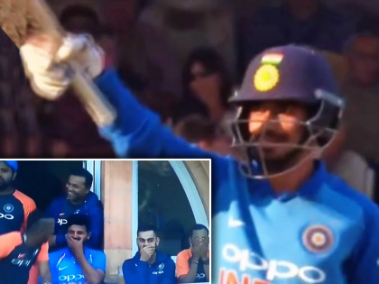 India vs England: Yuzvendra Chahal celebrates after hitting first-ever ODI boundary | युजवेंद्र चहल ने जड़ा वनडे का पहला चौका, खुशी से हवा में उठाया बल्ला, हंस पड़े कोहली समेत सभी खिलाड़ी