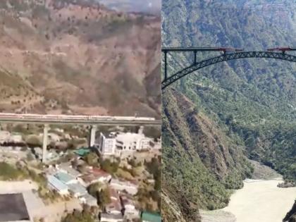 Jammu-Kashmir Train Project Katra Banihal Railway line expression strength human spirit watch video train run 110 kmph Chenab bridge Historic day | Jammu-Kashmir Train Project Katra to Banihal: रेल लाइन इंसानी जज्बे की मजबूती का इजहार, देखें वीडियो
