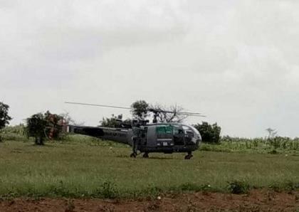 Tamil Nadu: Chetak CH442 crashes during a training sortie at Rajali | तमिलनाडु: ट्रेनिंग के दौरान दुर्घटनाग्रस्‍त हुआ नौसेना का हेलीकॉप्टर चेतक, कोई हताहत नहीं