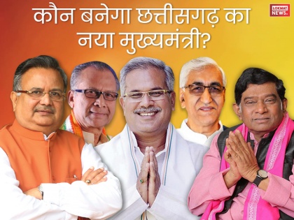 Congress leading in Chhattisgarh exit polls, know who will be the cheif minister | छत्तीसगढ़ के Exit Poll में कांग्रेस को बहुमत, जानें किसके सिर सजेगा मुख्यमंत्री का ताज?