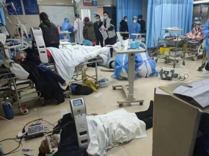 covid-19 Pandemic Patients given CPR on floor, doctors collapse exhaustion as Covid sweeps China Watch video | covid-19 Pandemic: चीन में फिर से कोविड कहर!, मरीजों को फर्श पर सीपीआर, डॉक्टर बेहाल, वीडियो सोशल मीडिया पर वायरल