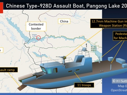 LAC China launches navy with state-of-the-art assault motorboats Indian soldiers on alert | LAC पर तनातनीः चीन ने अत्याधुनिक असाल्ट मोटरबोटों के साथ नौसेना को भी उतारा, अलर्ट पर भारतीय जवान