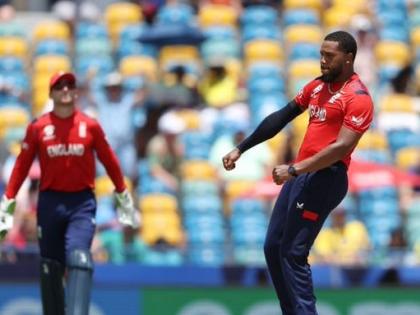 ENG vs USA Live Score, T20 World Cup 2024 USA slipped from 115-5 to 115-10 Chris Jordan Hat-trick first England bowler take hat trick in T20 Internationals | ENG vs USA T20 World Cup 2024: टी20 में हैट्रिक लेने वाले इंग्लैंड के पहले गेंदबाज, अमेरिका स्कोर 115 पर 5 विकेट और 115 पर ऑलआउट, 5 गेंद और 4 विकेट