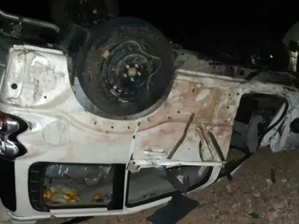 Churu Rajasthan 3 brothers Arun Soni, Dimple Soni Pankaj Soni died road accident Collision car and truck mourning house going engagement ceremony | Churu Rajasthan: कार और ट्रक में टक्कर, घर में मातम?, 3 भाई अरुण सोनी, डिंपल सोनी और पंकज सोनी की सड़क हादसे में मौत, सगाई समारोह में जा रहे थे... Churu Rajasthan 3 brothers Arun Soni, Dimple Soni Pankaj Soni died road accident Collision car and truck mourning house going engagement ceremony | Churu Rajasthan: कार और ट्रक में टक्कर, घर में मातम?, 3 भाई अरुण सोनी, डिंपल सोनी और पंकज सोनी की सड़क हादसे में मौत, सगाई समारोह में जा रहे थे...