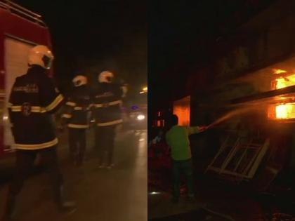 Mumbai Fire Breaks Out At Cinevista studio | VIDEO: मुंबई का सिनेविस्टा स्टूडियो जलकर खाक, एक शव हुआ बरामद