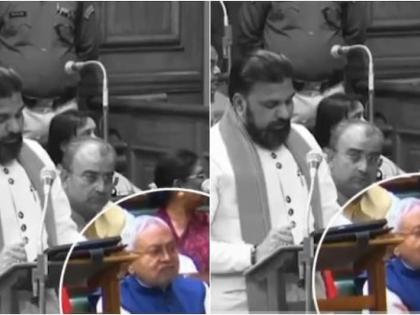 WATCH Video Samrat Chaudhary presented budget CM Nitish kumar reacted like this by making faces viral on social media | WATCH Video: सम्राट चौधरी ने पेश किया बजट?, चर्चा में सीएम नीतीश, मुंह बनाकर ऐसा किया रिएक्शन, सोशल मीडिया पर वायरल WATCH Video Samrat Chaudhary presented budget CM Nitish kumar reacted like this by making faces viral on social media | WATCH Video: सम्राट चौधरी ने पेश किया बजट?, चर्चा में सीएम नीतीश, मुंह बनाकर ऐसा किया रिएक्शन, सोशल मीडिया पर वायरल