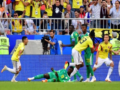 fifa world cup colombia beat senegal 1 0 to enter knockout with japan from group h | FIFA World Cup: ग्रुप-एच से सेनेगल को हराकर कोलंबिया प्री-क्वॉर्टर फाइनल में, जापान भी अगले दौर में