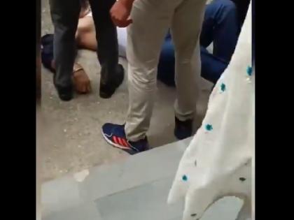 Chandigarh court father-in-law opened fire on son-in-law died in agony video viral | चंडीगढ़ कोर्ट में दागदार हुए रिश्ते, ससुर ने चलाई दामाद पर गोली; तड़प-तड़पतकर तोड़ा दम