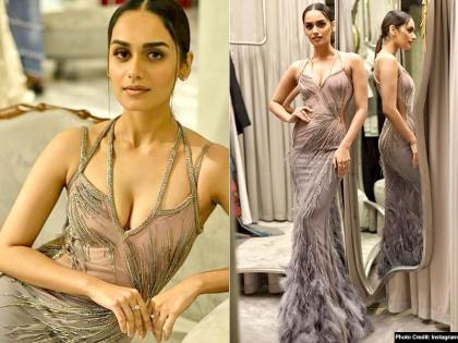 मिस वर्ल्ड मानुषी छिल्लर ने ब्लैक ड्रेस में कराया हॉट फोटोशूट, तस्वीरें हुईं वायरल