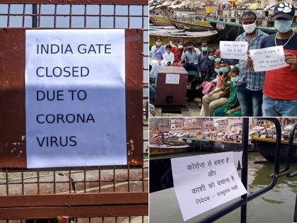 Coronavirus : कोरोना का कहर, हर तरफ बिखरा पड़ा है सन्नाटा, देखें हैरान करने वाली तस्वीरें