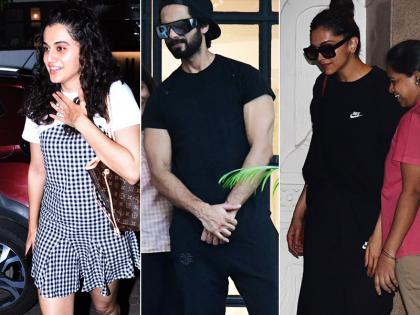 दीपिका-शाहिद समेत ये सितारे कैमरे में हुए कैद, देखें इनका स्टाइलिश अंदाज